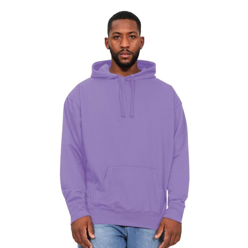 Casual Classics Mens Ringspun Cotton Hoodie / Lilac